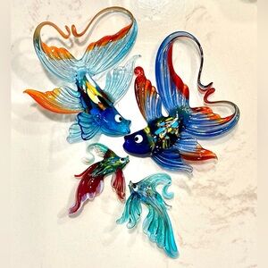 Glass  Betta Fish Decor